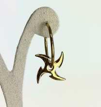 Carica l&#39;immagine nel visualizzatore di Gallery, Kunai&amp;Shuriken Earrings SINGOLO
