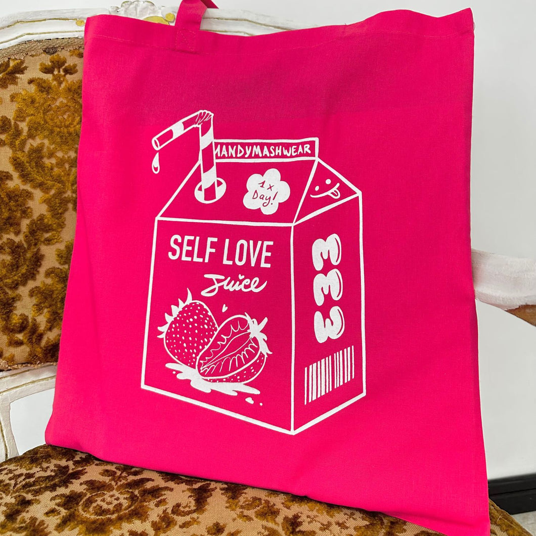 Self Love Canva Bag