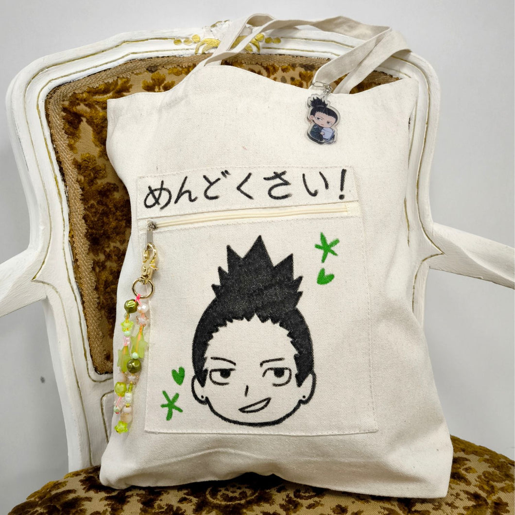 Chibi Canva Bag - Shikamaru